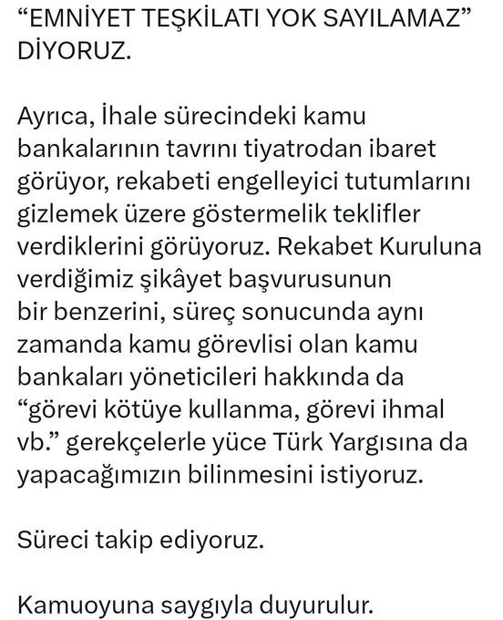 Polis promosyon ihalesinde büyük tartışma! İhaleye tepki var - Resim : 1