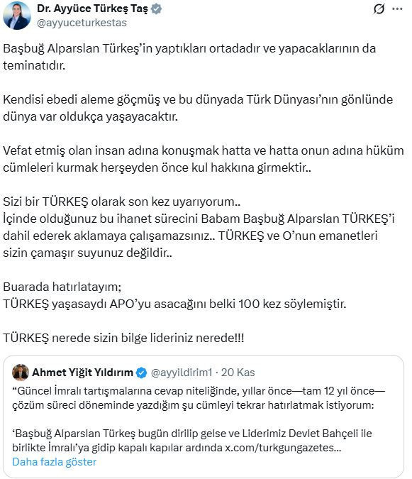 Türkeş’le Ülkü Ocakları tartışıyor ‘Türkeş sizin çamaşır suyunuz değildir...’ - Resim : 1