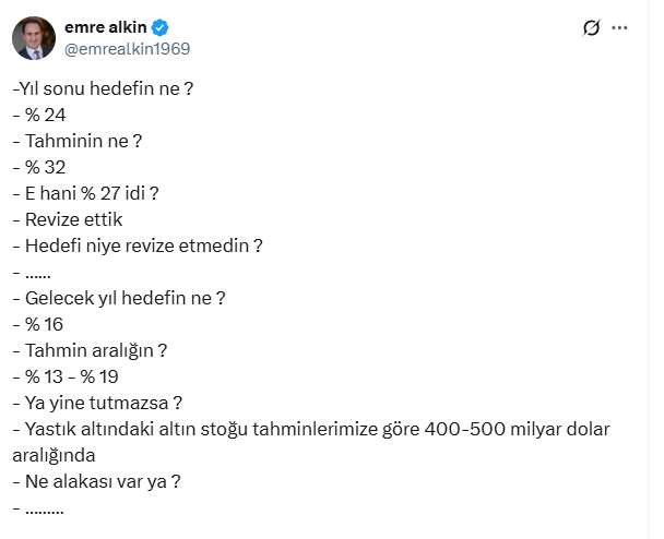 Merkez Bankası’nın beklentilerine tepkiler ardı ardına geldi - Resim : 4