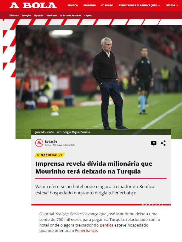 Adriyatik'ten Pasifik'e... Dünya Yeniçağ'ın Mourinho haberini konuştu - Resim : 6
