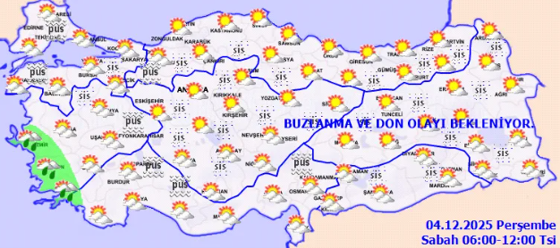 Meteoroloji o illeri uyardı! Sağanak ve don vuracak - Resim : 1