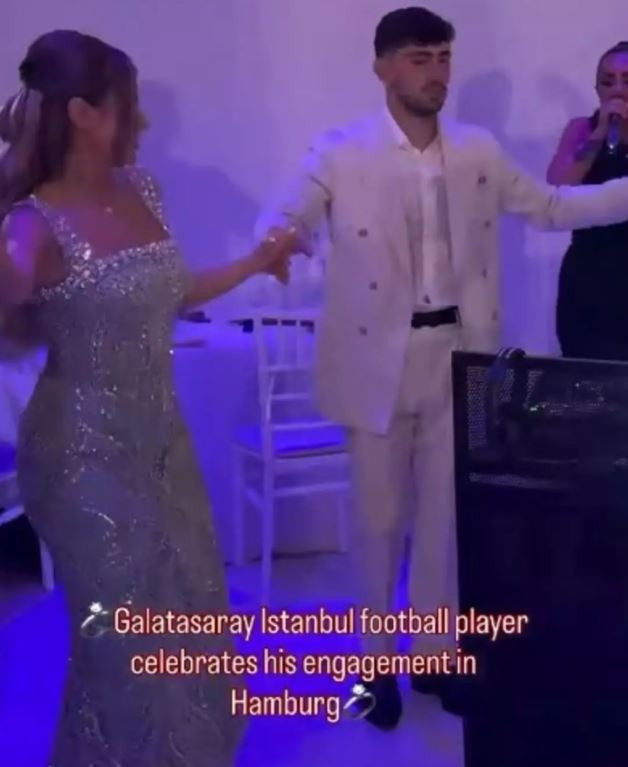 Ünlü futbolcu Yusuf Demir evlilik yolunda ilk adımı attı! “Bari burada oyna” - Resim : 2