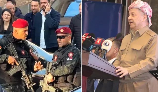 AKP'li vekil haddini aştı! Barzani'yi ‘görmeyin’ dedi sınır ötesindeki askeri işaret etti - Resim : 1