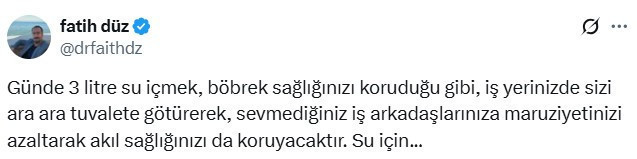 Uzmanlar "günlük su tüketimi efsanesi" için ne dedi? Bildiklerinizi tekrar gözden geçirin - Resim : 3