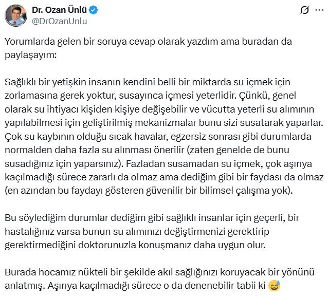 Uzmanlar "günlük su tüketimi efsanesi" için ne dedi? Bildiklerinizi tekrar gözden geçirin - Resim : 2