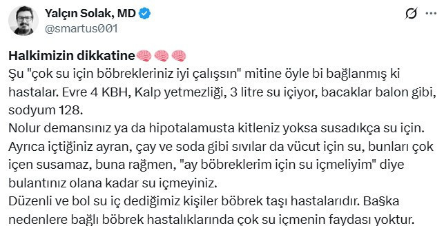 Uzmanlar "günlük su tüketimi efsanesi" için ne dedi? Bildiklerinizi tekrar gözden geçirin - Resim : 1