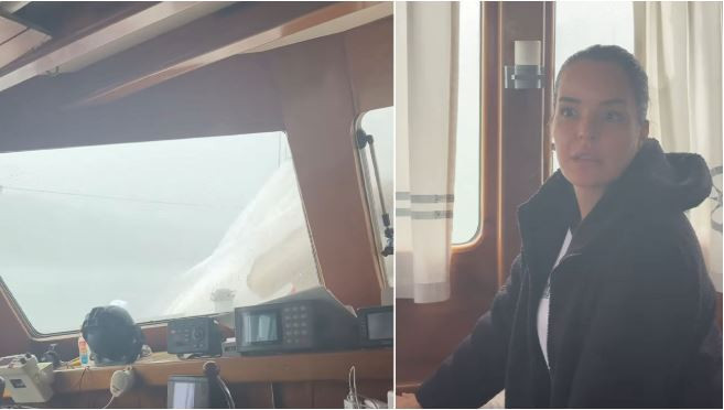 Ünlü popçu ailesiyle ölümden döndü! Sahil güvenlik teyakkuza geçti... Görüntüler korkuttu - Resim : 3