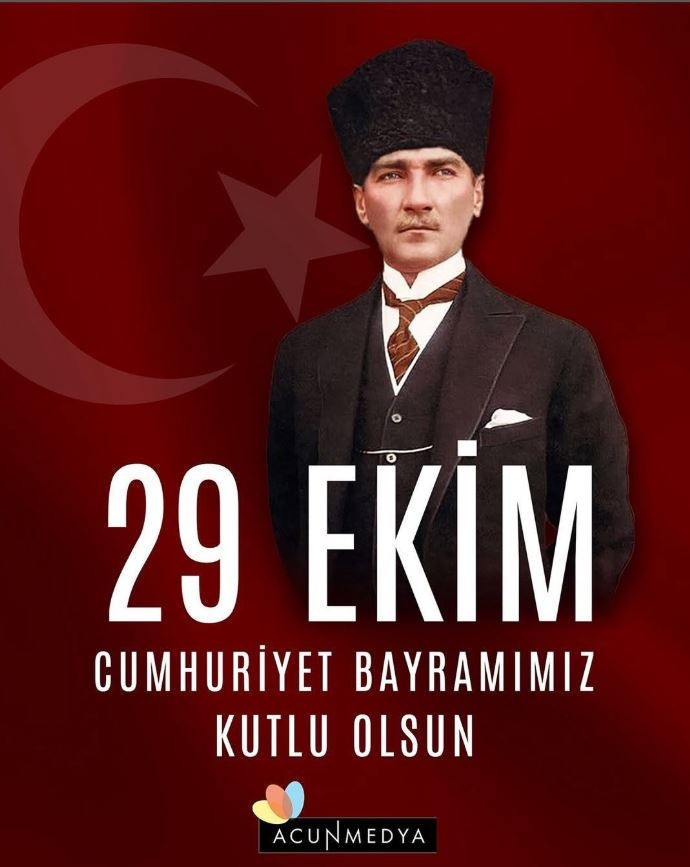 Ünlü isimlerden 29 Ekim Cumhuriyet Bayramı paylaşımları! - Resim : 3