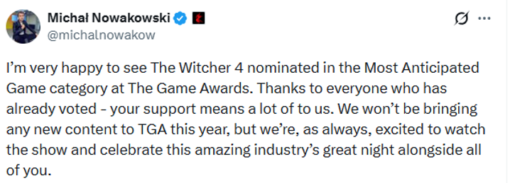 Witcher 4’ü bekleyenlere kötü haber: Açıklama en tepeden geldi - Resim : 1