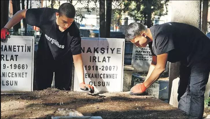 Evet yanlış duymadınız! Bunlar da mezarlık fenomenleri - Resim : 1