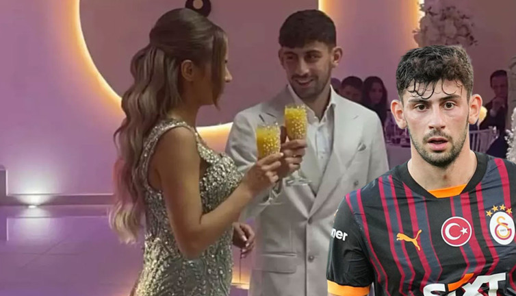 Ünlü futbolcu Yusuf Demir evlilik yolunda ilk adımı attı! “Bari burada oyna”