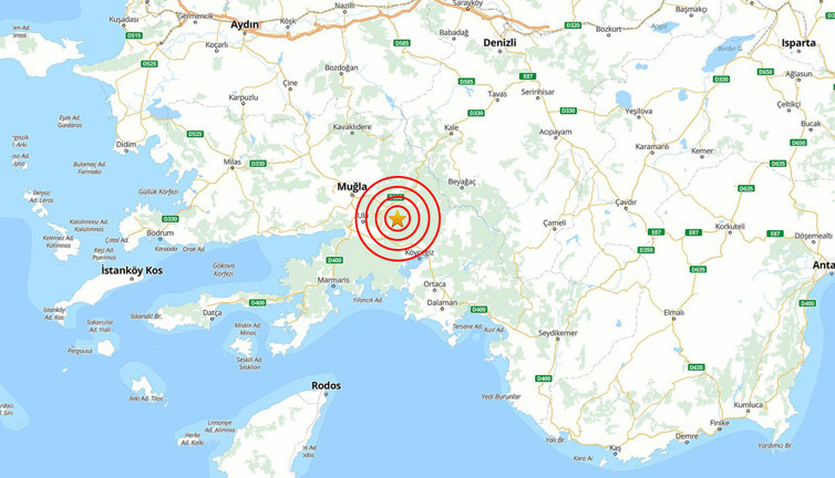 Muğla'da deprem (12 Ekim 2025)