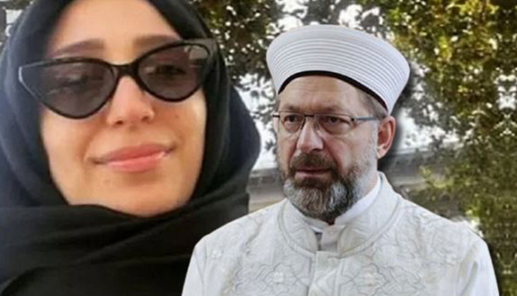 Ali Erbaş’ın kızının skandal paylaşımları ortaya çıktı!