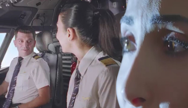 Kanser tedavisinden aynı kokpite: Kaptan pilot ve eski hemşirenin inanılmaz hikayesi!