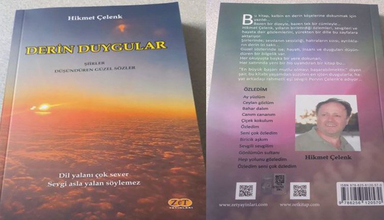 Hikmet Çelenk'ten eşine vefa borcu: 'Derin Duygular' raflarda!