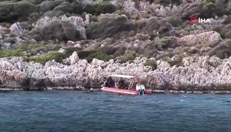Likya Yolu'nda şok! Alman turist kayalıklarda mahsur kaldı: Sahil Güvenlik harekete geçti