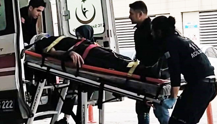 Başına makine çarpan işçi kanlar içinde kaldı!