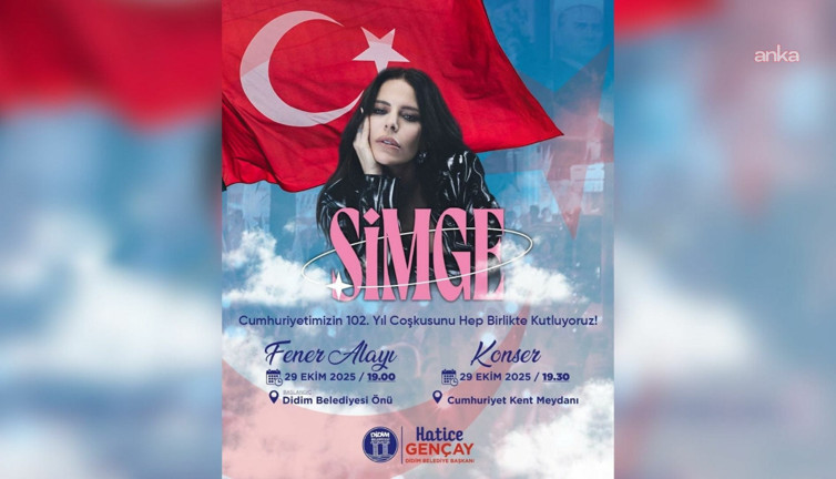 Simge rüzgarı Didim'de esecek: 29 Ekim'e özel dev Konser!