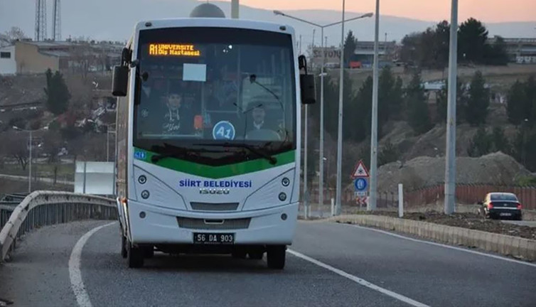 Siirt’te Cumhuriyet Bayramı’nda ulaşım ücretsiz!