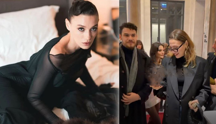 Serenay Sarıkaya'nın kopyası Sümeyye Aydoğan, sevgilisi Atakan Hoşgören ile yakalandı! Gala sürprizi