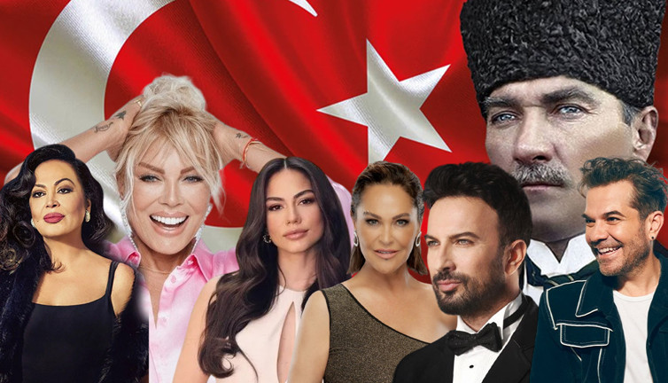 Ünlü isimlerden 29 Ekim Cumhuriyet Bayramı paylaşımları!