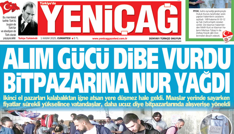 Alım gücü dibe vurdu bitpazarına nur yağdı