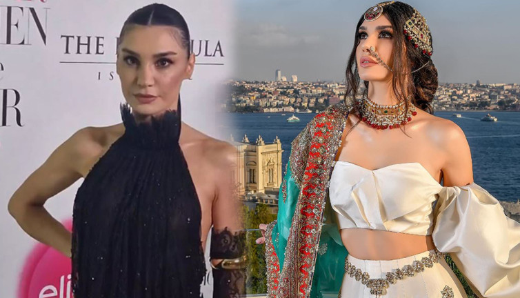 Burcu Kıratlı transparanıyla geceyi salladı! “Aman Sinan Akçıl görmesin, kalpten gider”