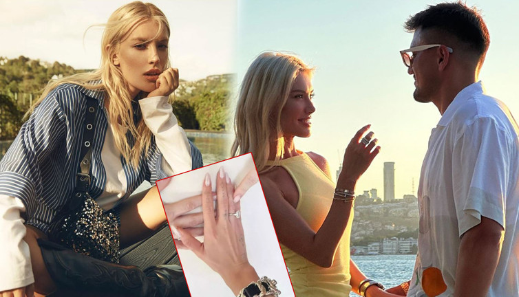 Cengiz Ünder'den fenomen sevgilisi Bilge Yenigül'e 8 milyonluk tektaş! 2 hafta önce evlilik teklif etmişti