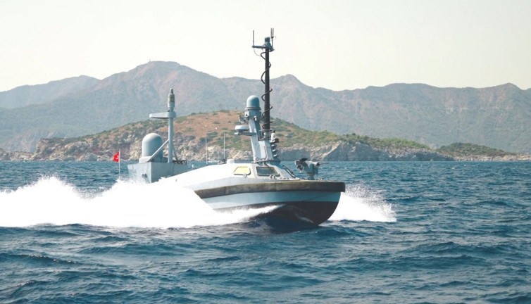 MARLIN 100 EW İnsansız Deniz Aracı'nın başarıyla test edildi
