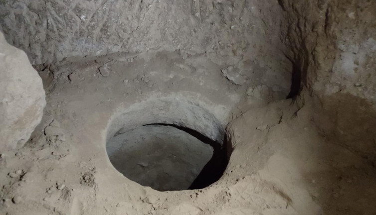 Nevşehir'de yer altı şehri keşfettiler! 2 define avcısı yakalandı