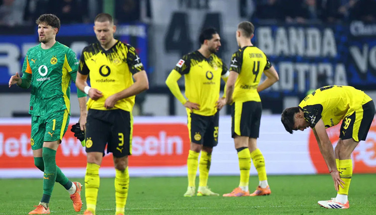 Dortmund 90+7'de büyük fırsat tepti