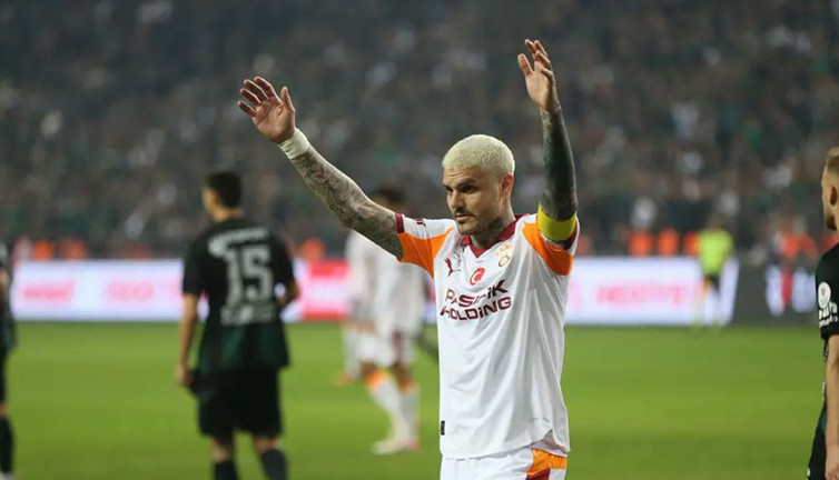 Mauro Icardi dibi gördü!