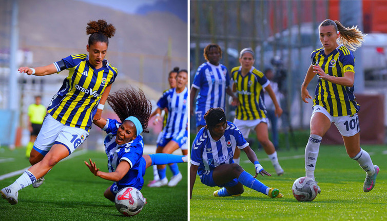 Fenerbahçe'nin kadınları Hakkari'den mutlu dönüyor