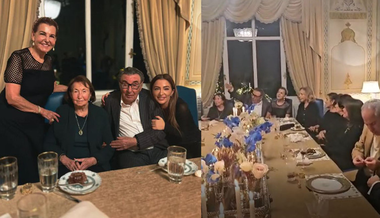 Aydın Doğan ve eşinden sürpriz kutlama: Ünlü sanatçı Nesrin Güneş de geceye eşlik etti