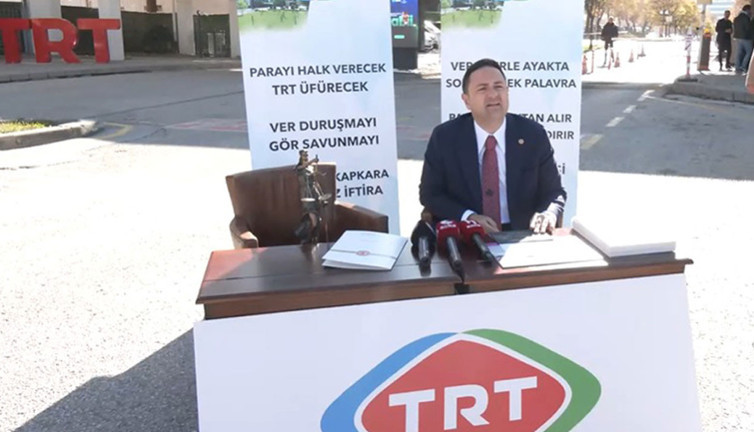 CHP’li Akdoğan ‘TRT’ye çıktı’ Dediğini yaptı...