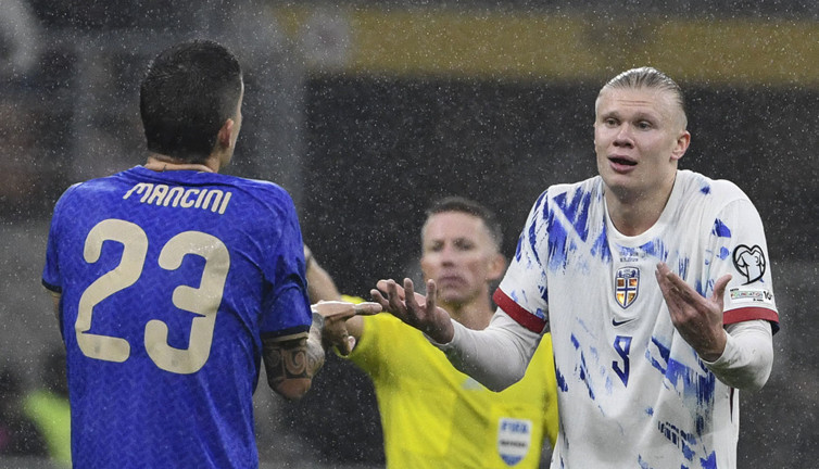 Haaland İtalya'yı San Siro'da bozguna uğrattı