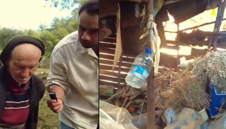 20 yıldır dağda yaşayan adamın hikayesi! ‘Cumhurbaşkanı kim bilmiyorum’