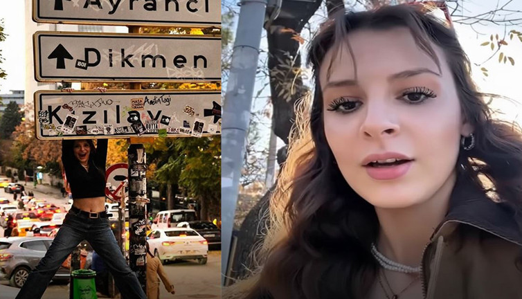 Kızılay Tabelası akımını başlatan Nisa Saraçoğlu konuştu: Rezil ettiler akımı!