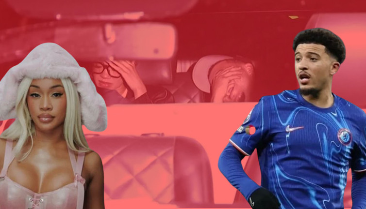 Dünya yıldızı futbolcu Jadon Sancho ve rapçi sevgilisi Saweetie’ ile Sirkeci paparazzilere yakalandı: Köşe bucak saklandılar!
