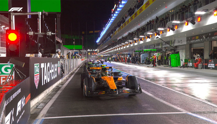 Las Vegas Grand Prix'sine en önde Norris başlayacak