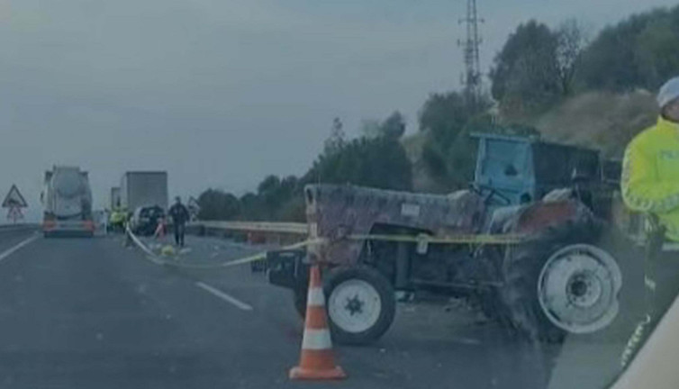 Zeytin yolunda facia! 4 araç birbirine girdi: 1 ölü, 2'si ağır 8 yaralı