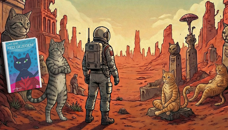Sena Altuntaş'tan kitap incelemesi... Kedi Gezegeni: Bu gezegen bir yerden tanıdık