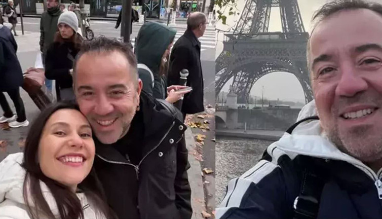 Ünlü komedyen Ata Demirer sevgilisi Dilara Alemdar aşıklar şehri Paris’te: 30 kilo verip bambaşka biri olmuştu!
