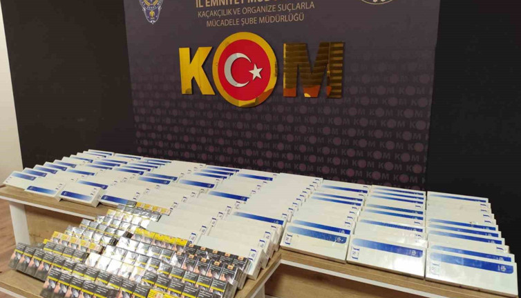 Kahramanmaraş’ta kaçak tütün ve sigara operasyonu
