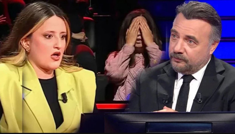 ‘Kim Milyoner’de şok: Elif Okumuş ilk soruda veda etti! Oktay Kaynarca bile şaşkına döndü