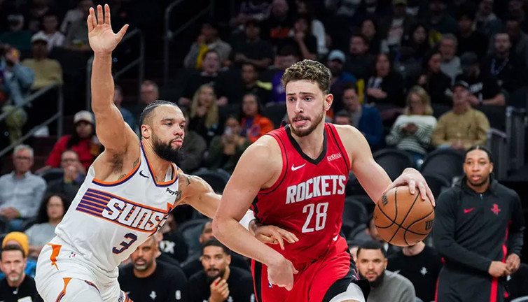Alperen Şengün yıldızlaştı! Houston Rockets Phoenix Suns'ı farklı geçti!