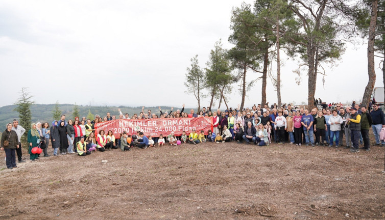 Doktorlar orman kurdu: 2 bin Hekim, 24 bin fidanla geleceğe nefes oldu!
