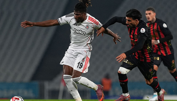 Olimpiyat ıssızlığında Beşiktaş üç puanla ısındı