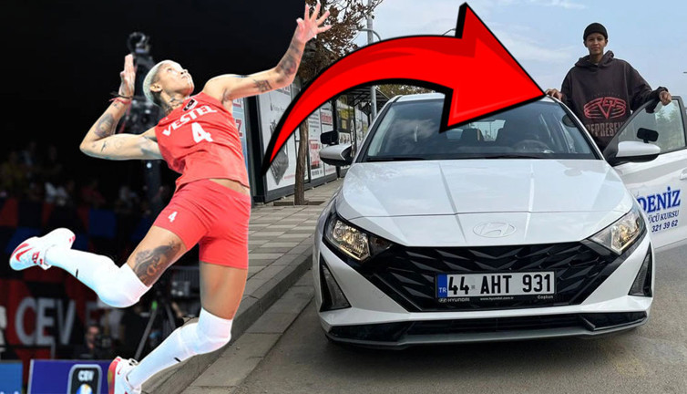 Servisten sürücü koltuğuna! Resmen Malatyalı Melissa Vargas