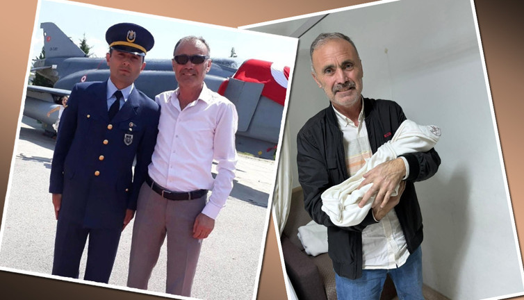 Uçak şehidinin kızı oldu! Dededen göz yaşartan mesaj